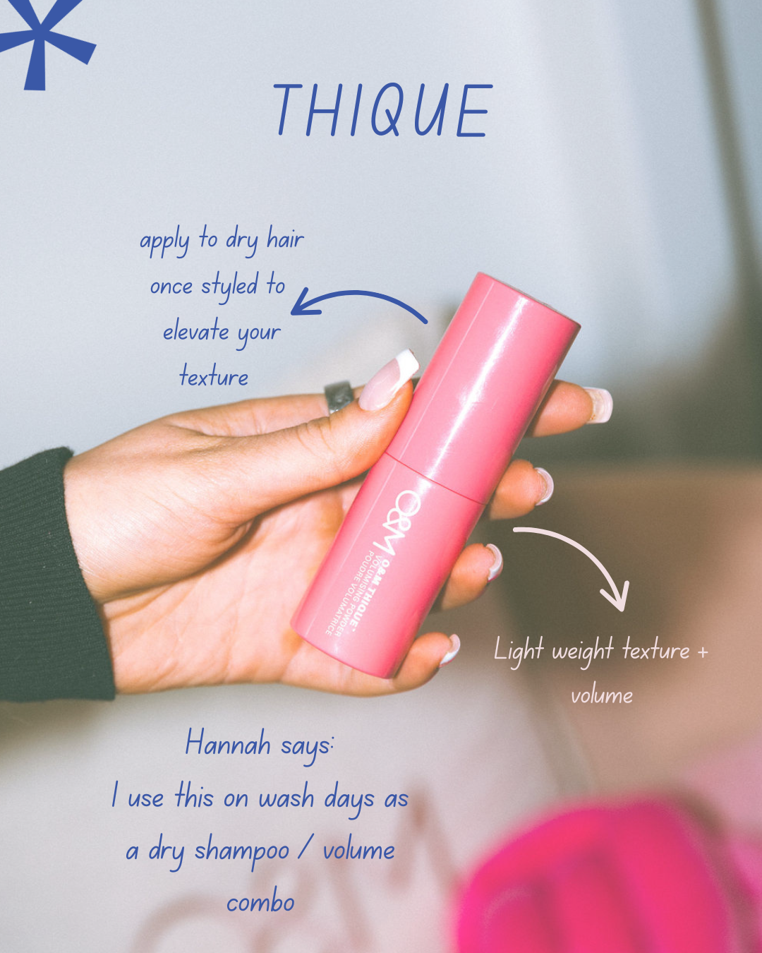 O&M Thique Volumising Powder