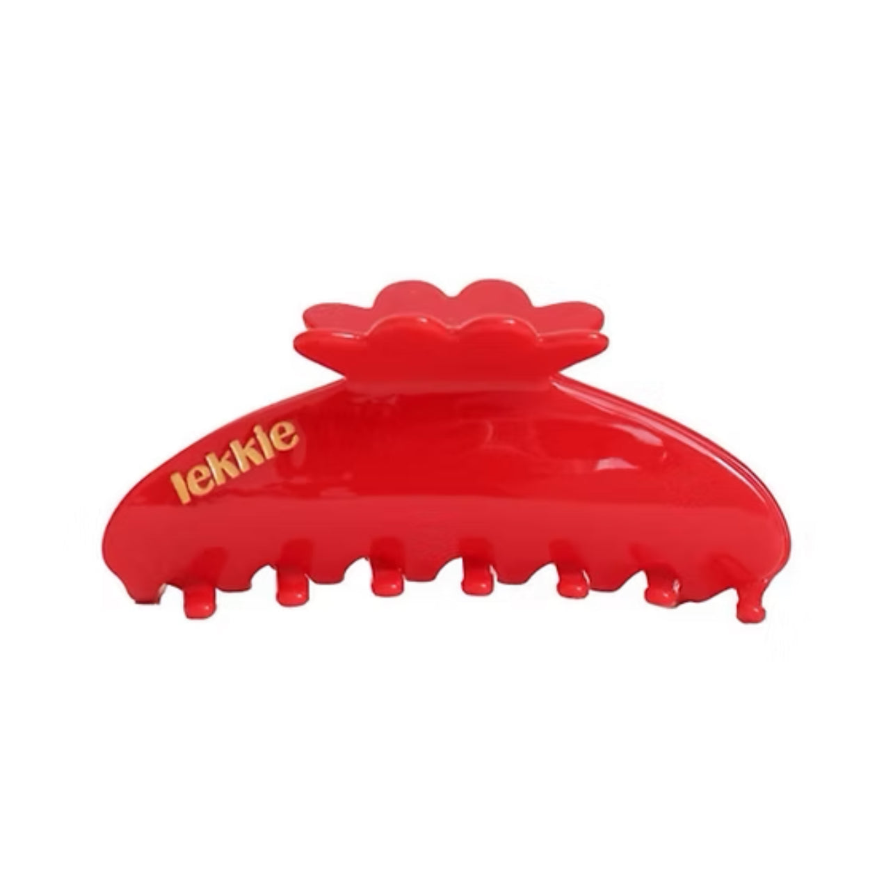 Elodie Scallop Claw in Lekkie Red