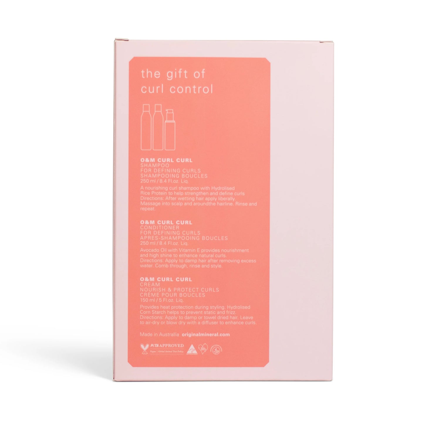 O&M Gift of Curl Control Pack