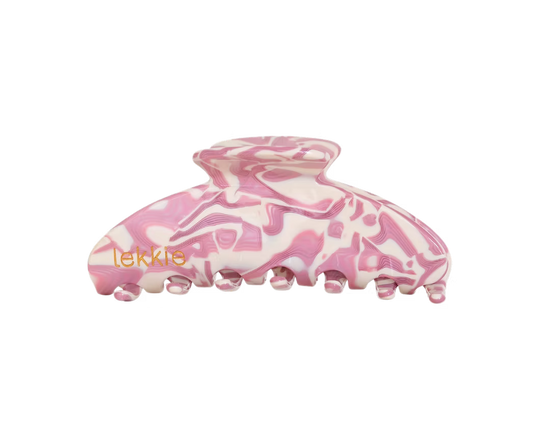 Miri Claw Clip - Strawberry Milk